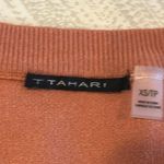 T Tahari Women’s Orange Brown Crewneck Sweater Classic Knit - Size XS Photo 4