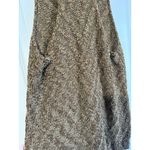 Free People  Chevron Sweater Tank‎ Size M Brown Knit Cotton Relaxed Slouchy Boho Photo 11