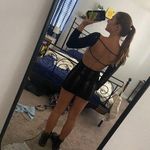 Crochet Knit Mini Dress Black Photo 2