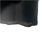 Michael Stars Embroidered Star Georgette Ruffle Shift Dress Size M Black ($178) Photo 6