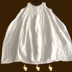 NWOT 🔥Linen Balloon Style Dress White Size undefined Photo 10