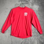 Disney  World Spirit Jersey Long Sleeve Graphic Tee Travel Red Orange Womens‎ XS Photo 1