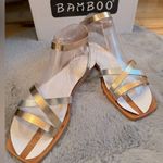 Bamboo 🩶💛 NIB  sandals “Earthdance” size 8 Photo 0