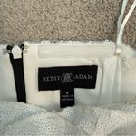 Betsy and Adam  Rosette Sequins Bodice Sheath Cocktail Dress 8 Photo 5