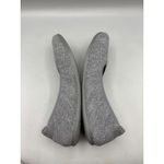 Merinos Womens 10 Shoes Casual Gray Wool Knit Ballet Flats Photo 5