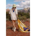 Free People  Hot Shot Tee‎ Romper Size L Sand/Sable Bleached Clay Women's Large Photo 5