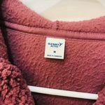 Old Navy half zip womens sherpa purple hooded sz Medium Photo 6