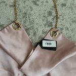 Pink Satin Halter/Cowl Neck Top Photo 1