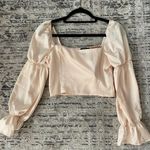 Forever 21 Puff Sleeve Crop Top Photo 2