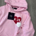 Red and pink Kobe Bryant heart hoodie #Lakers Photo 1