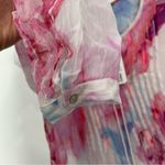 Soft Surroundings  Bed of Roses Floral Watercolor Top Size Medium NWT Photo 5