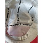 Converse  Mesh Camp Cap Pink White Adjustable Strap Sporty Athleisure Photo 5