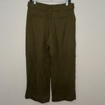 Ann Taylor  Drapey Tie Waist Pants Size 6 Shaded Palm Photo 8