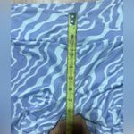 Purple and White Patterned biker shorts Activewear Set ladies small Photo 4