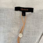 Quince  100% Linen Pajama Top Button Down Photo 1