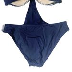 Balneaire Paris Beachwear Red White & Blue Nautical Monokini Size 12 Retro Pinup Photo 7