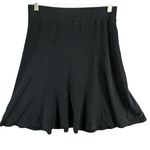 Toad & Co Skirt Women XS Black Tencel Cotton Stretch Flared Flowy Travel Outdoor Photo 2