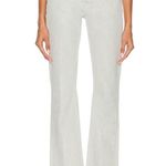 RE/DONE REDONE Originals 70s Bootcut Coated Quartz Women’s  Light Grey Jeans Size 30 Photo 0