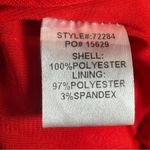 Skies Are Blue  red and white floral smocked jumpsuit size medium Photo 5