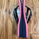 Kate Spade ‎ Flip Flop Womens Size 8M Blue Foam Slip on Wedge Thong Malta Pink Photo 2
