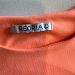 Reoria Halter Body Suit With Snap Crotch Size Large NWT Buttery Soft Orange Photo 1