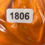 Nike Orange Fitted Tank Top with Purple Trim Photo 3