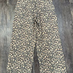 Aerie  Cheetah Wide Leg Sweatpants Photo 0