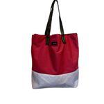 Calvin Klein  Women's Two-Tone Tote Bag pink and‎ gray Spacious Interior Photo 2