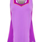 NWT Crowned Athletics Greek Goddess Flow Tank Top Small Purple Photo 0
