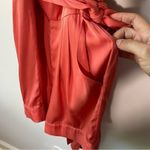 Catherine Malandrino silk Coral Sleeveless Short romper size 4 Photo 8