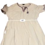 Lane Bryant  Boho White & Purple Embroidered Tassel Midi‎ Dress Sz 26 NEW Photo 11