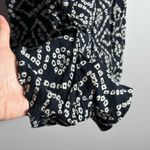 Angie  Women‎ Strapless Summer Black Print Romper size S. Photo 2