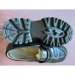 ALLSAINTS Womens Lola Leather Loafers in Black 9 with Box Penny Oxford Shoes Photo 7