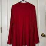 Jessica London Women's Plus Size Mob Wife Cut Out High Neck Crepe Top 3/4 Sleeve size 14/16 Photo 2