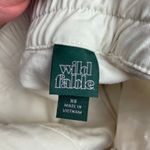 Wild Fable  Women's Off-White Cargo Pants Photo 4