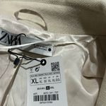 ZARA NWT  OVERSIZED BlOGGERS FAVE MAXI LONG COAT BEIGE SZ-XL Photo 10