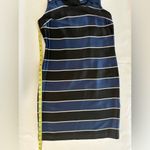 Banana Republic  Blue and Black Sheath Midi Dress (752) Photo 10