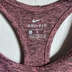 Nike  Women Pink Athletic Sleeveless Tank Top dri-fit‎ size M Photo 2