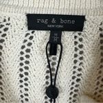 Rag and Bone Adrienne Relaxed Cardigan Sweater Button Front Midweight Ivory M NWT Photo 6