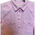 Sézane Sezane Servanne Bubblegum Pink Barbie Long Sleeve Shirt Photo 2