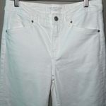 Chico's White Crop Trouser Jean Women Size 2 Photo 2