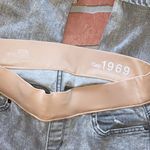 Gap  maternity white washed gray stretch waistband skinny jeans Photo 1