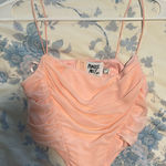 Princess Polly  Top Crop Pink Hot Photo 0