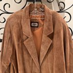 Vintage Toffs Suede leather Jacket Blazer Farmhand Brown Size L Photo 7