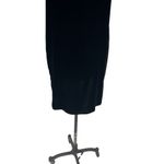 Eileen Fisher  Bateau Neck Short Sleeve Velvet High‎ Low Shift Dress Size Small Photo 11
