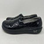 Alegria  Keli Professional Clog Black Leaded Glass Leather KEL-7623 EU 38 Size 8‎ Photo 2
