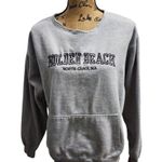 Holden Beach Sweatshirt Pullover Crewneck Pocket Gray Comfy Casual Size M Size M Photo 0