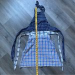 Urban Outfitters  Plaid Halter Apron Dress XS Cottagecore Festival Summer Photo 7