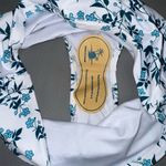 Beachsissi Women's Floral Hipster Bikini Bottom White Size M Photo 2