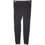 Adidas Women's Gray Black Cotton Spandex Athletic Capri Leggings Pants Size M Photo 1